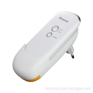Wireless Socket Charging LED Light, Five High-illumination LEDs and Auto-sensing Night Light